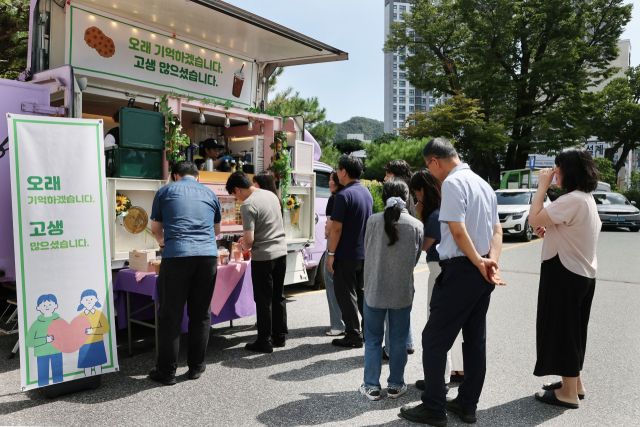 가평 수해 유가족, 커피차로 또 한번 감사 전해