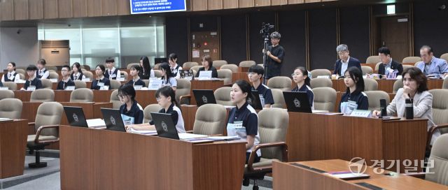 경기도의회, 2025년 청소년 모의의회 경연대회 [포토뉴스]