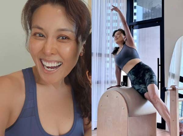 뮤지컬 배우 홍지민(51)이 관리 중인 근황을 공개했다. 홍지민 인스타그램 갈무리