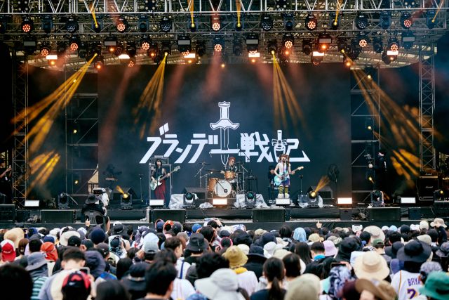 오후 1시50분께 세컨무대의 3번째 순서로 한국 공연이 처음인 Brandy Senk가 무대에 올랐다. 황영식기자