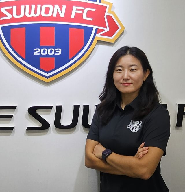 16년 만에 수원FC 위민에 복귀한 조소현. 임창만기자