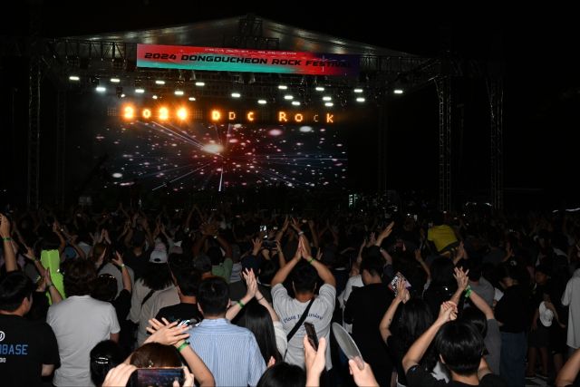 지난해 열린 제24회 동두천락페스티벌 모습. 동두천시 제공.