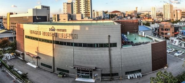 인천 중구 신흥동에 있는 중소유통공동도매물류센터 전경. 경기일보DB