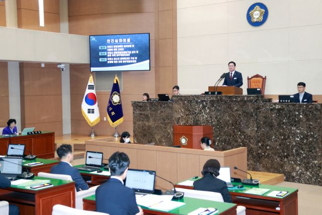 이천시의회가 제3추가경정예산안 심의 등 제256회 임시회 마무리했다. 이천시의회 제공.