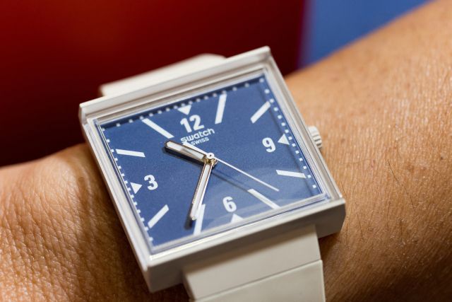 최근 스위스의 유명 시계 브랜드인 ‘스와치’가 도널드 트럼프 미국 정부의 관세 폭탄을 풍자한 시계를 한정판으로 발매했다. 연합뉴스로이터