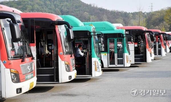 경기도내 버스 차고지. 경기일보DB