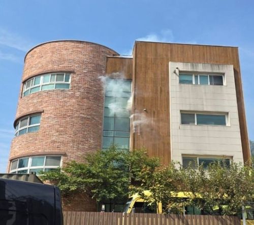 의정부 호원동 유치원 화재 현장. 의정부소방서 제공