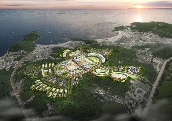 인천국제공항 인근의 을왕산 일대를 복합영상산업단지로 만드는 ‘IFUS-HILL(아이퍼스힐)’ 조감도. 인천경제청 제공