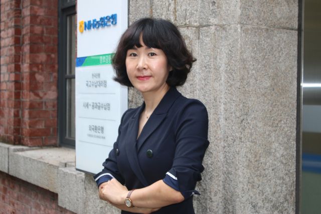 권혜경 NH농협은행 종로금융센터 지점장. 이현정 기자