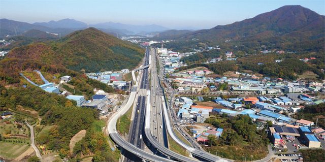 경기 광주-원주 민자고속도로 모습. 경기일보DB.