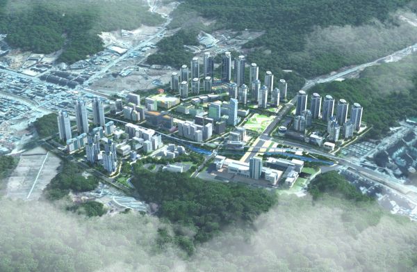 용인 역삼구역 도시개발사업 조감도. 용인특례시 제공