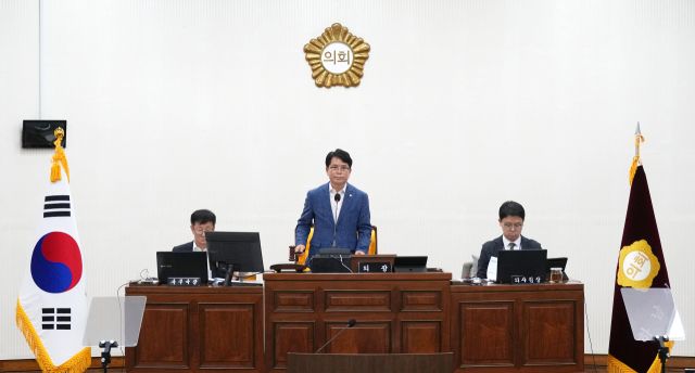 하남시의회 제342회 임시회 제2차 본회의 장면. 하남시의회 제공