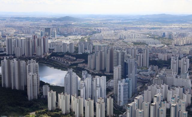 경기도 내 아파트 전경. 경기일보DB