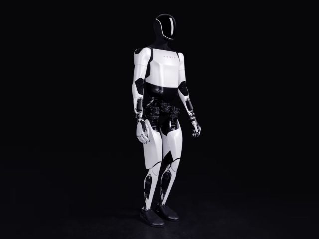 ▲테슬라 휴머노이드 로봇 옵티머스. 테슬라