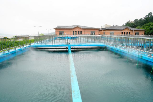 광주시 정수장 전경. 광주시 제공