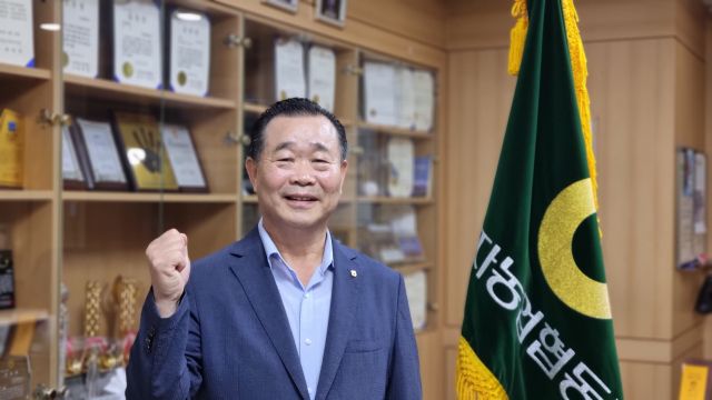 조인선 군자농협 조합장. 군자농협 제공