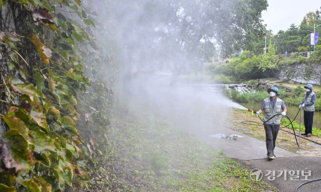 가을 모기 방역 시작 [포토뉴스]