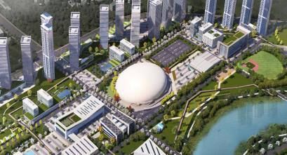 파주시가 추진중인 멀티기능 파주돔구장 조감도. 파주시 제공