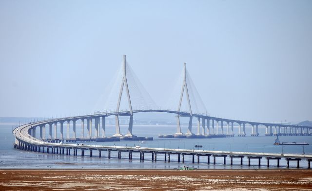 인천대교 전경. 경기일보DB