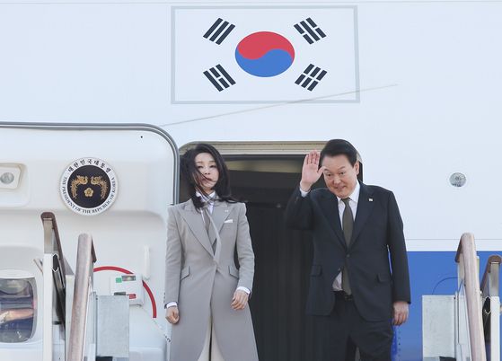 윤석열 전 대통령과 김건희 여사. 연합뉴스