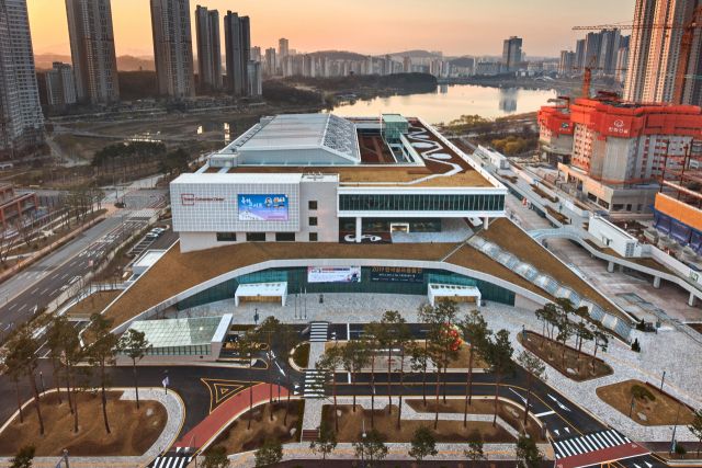 수원컨벤션센터 전경. 수원컨벤션센터 제공