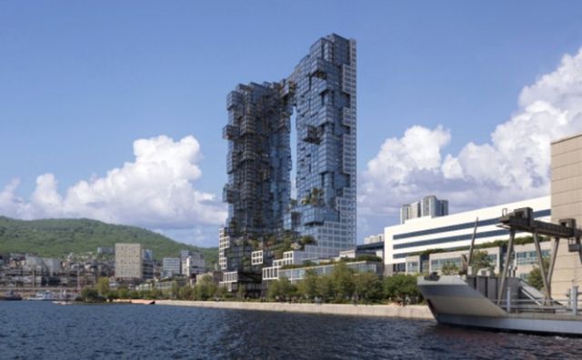 부산 특별건축구역 활성화 시범사업 대상지인 남포동하버타운 조감도. 부천시 제공