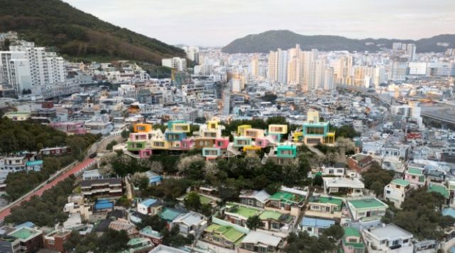 부산 특별건축구역 활성화 시범사업 대상지인 영도콜렉티브힐스 조감도. 부천시 제공