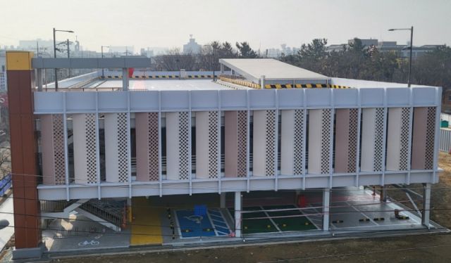 정왕동 큰솔공원 공영주차장 외부. 시흥시 제공