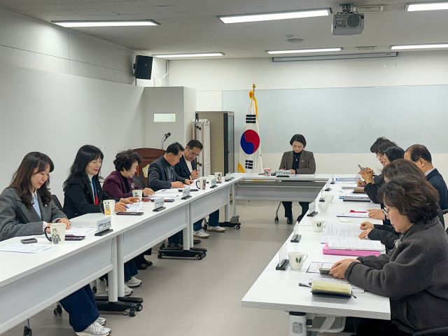 안양시의회 보사환경위원회 ‘보건소 지역보건의료계획 간담회’. 안양시의회 제공