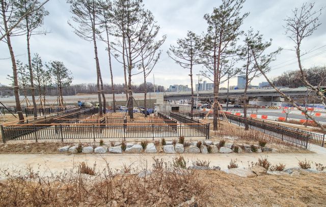 과천시가 과천지식정보타운 공공주택지구 내 근린공원5 전경. 과천시 제공