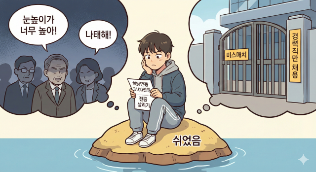 ▲‘쉬었음 청년’. AI 제작