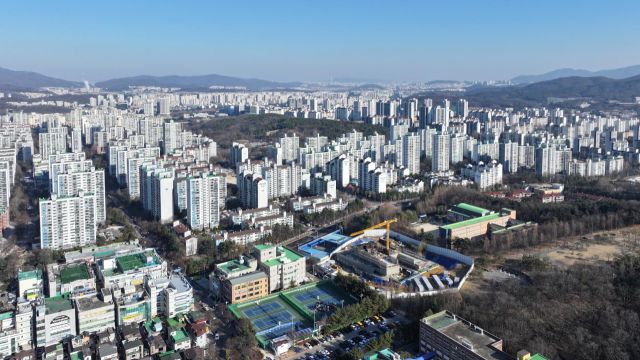 성남 분당신도시 전경. 성남시 제공