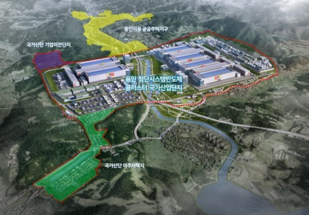 용인 이동·남사 첨단시스템반도체 국가산단 조감도