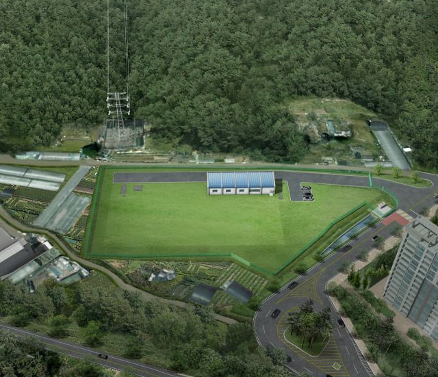 광명시 하안동에 설치될 하수저류시설 조감도. 광명시 제공