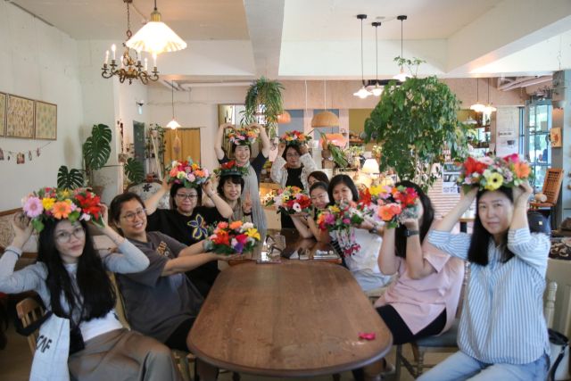 안산 치유농업시설 '앤의정원'에서 진행 중인 프로그램 장면. 안산시 제공