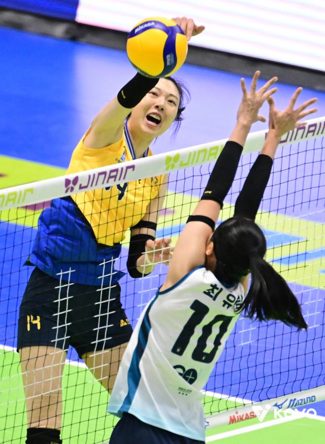 이번 시즌 현대건설 상승세의 일등공신 양효진. KOVO 제공