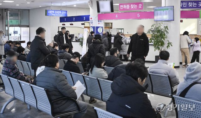 겨울방학 시즌 맞아 운전면허시험장 북적북적 [포토뉴스]