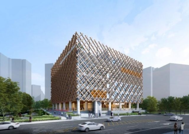 ▲서울시립도서관 '김병주 도서관' 조감도. 서울시