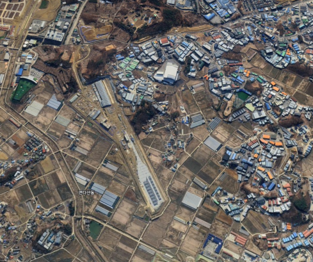 파주 연다산동 일원. 파주시 제공