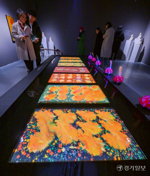 성파스님의 깨달음을 다양한 작품으로 만나요, 성파선예 특별전 개막 [포토뉴스]