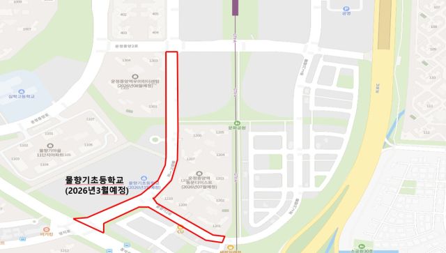 파주시가 오는 3월 개교 예정인 물향기초등학교, 운정중앙초등학교, 운정중앙중학교 인근 도로에 대한 불법 주정차 단속에 나선다. 파주시 제공