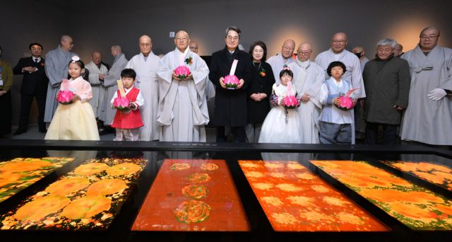 성파스님의 깨달음을 다양한 작품으로 만나요, 성파선예 특별전 개막 [포토뉴스]