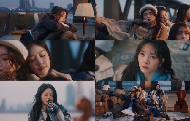 피프티피프티가 특별 제작한 핑크 플로이드의 명곡 ‘Wish You Were Here’ 커버 영상. Attrakt Entertainment 제공.