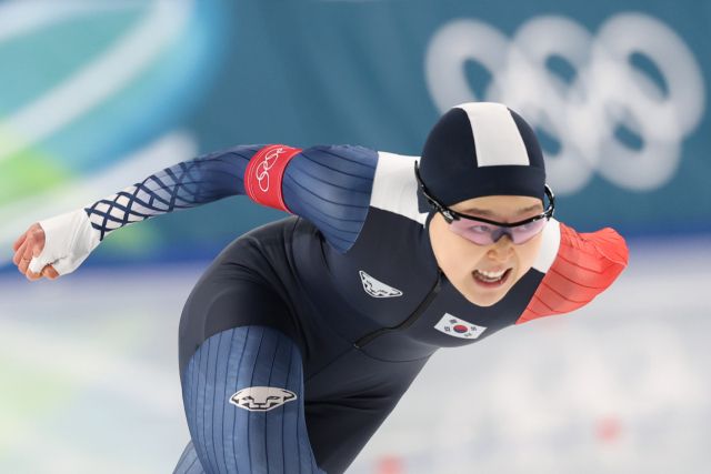 16일 오전 1시3분 열리는 2026 밀라노·코르티나 동계올림픽 여자 500m에 출전하는 김민선(의정부시청).연합뉴스