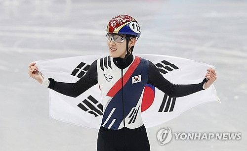 쇼트트랙 첫 메달을 따낸 임종언. 연합뉴스