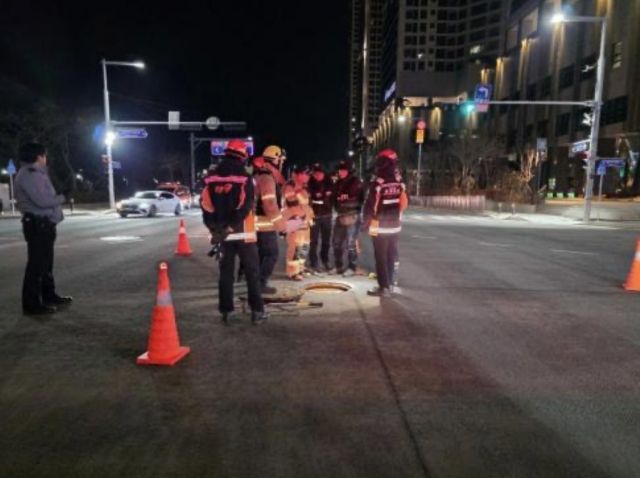 구조 현장. 안산소방서 제공