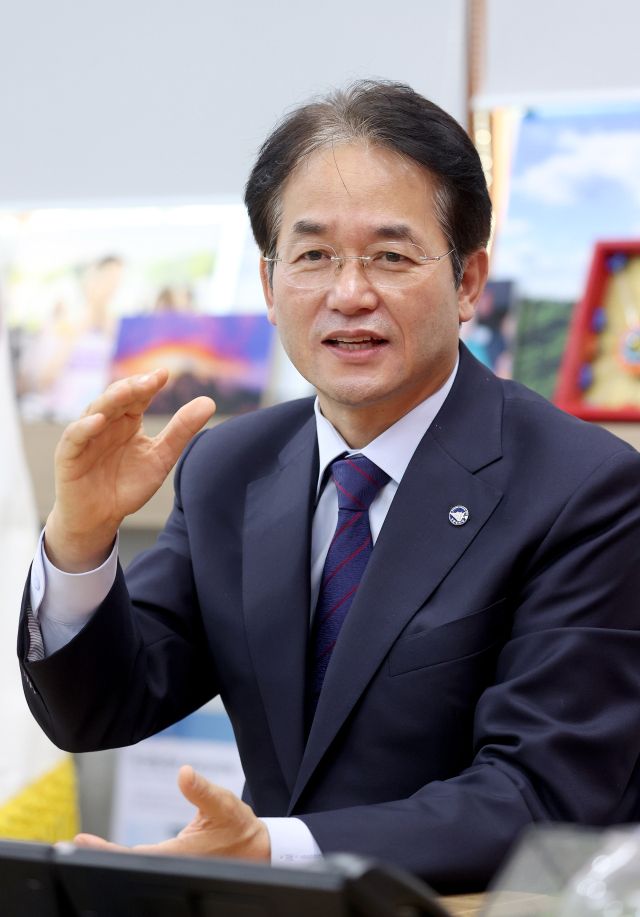 이동환 고양특례시장이 자족도시를 향한 비전과 포부를 밝히고 있다. 고양특례시 제공