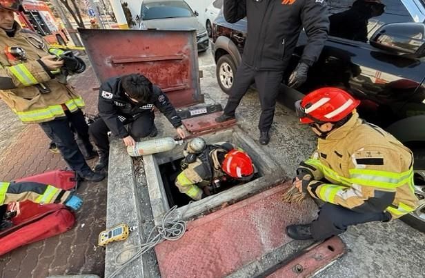 사고 현장. 연합뉴스