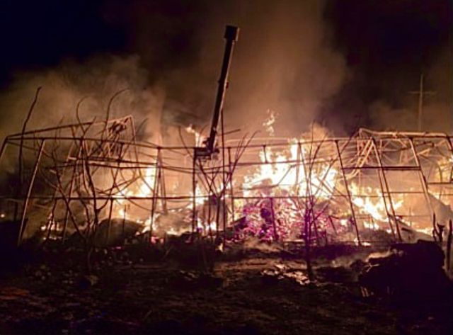 화재 현장. 경기도소방재난본부 제공