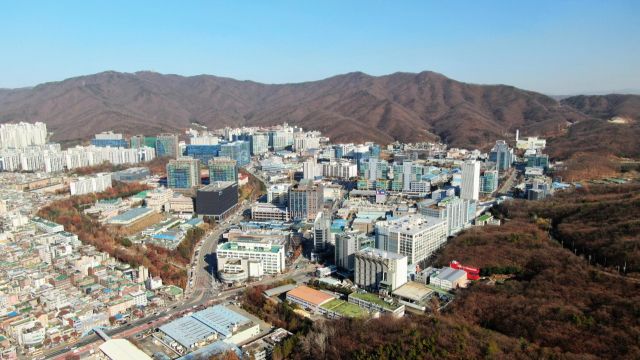 성남 하이테크밸리 일대 전경. 성남시 제공